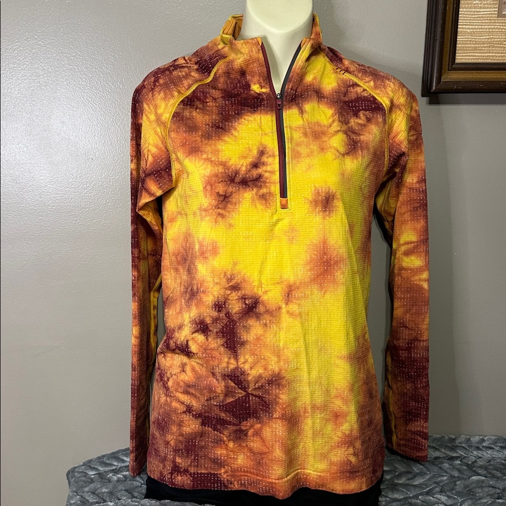 **Lululemon Athletica Metal Vent Tech Long Sleeve Shirt Half Zip men XSwomen S/M - Picture 2 of 8